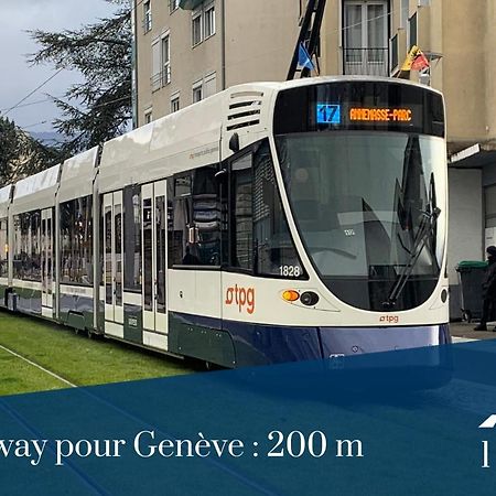 Homey Cycy - New / Free Parking / Hyper-Centre / Proche Geneve 安纳马斯 外观 照片